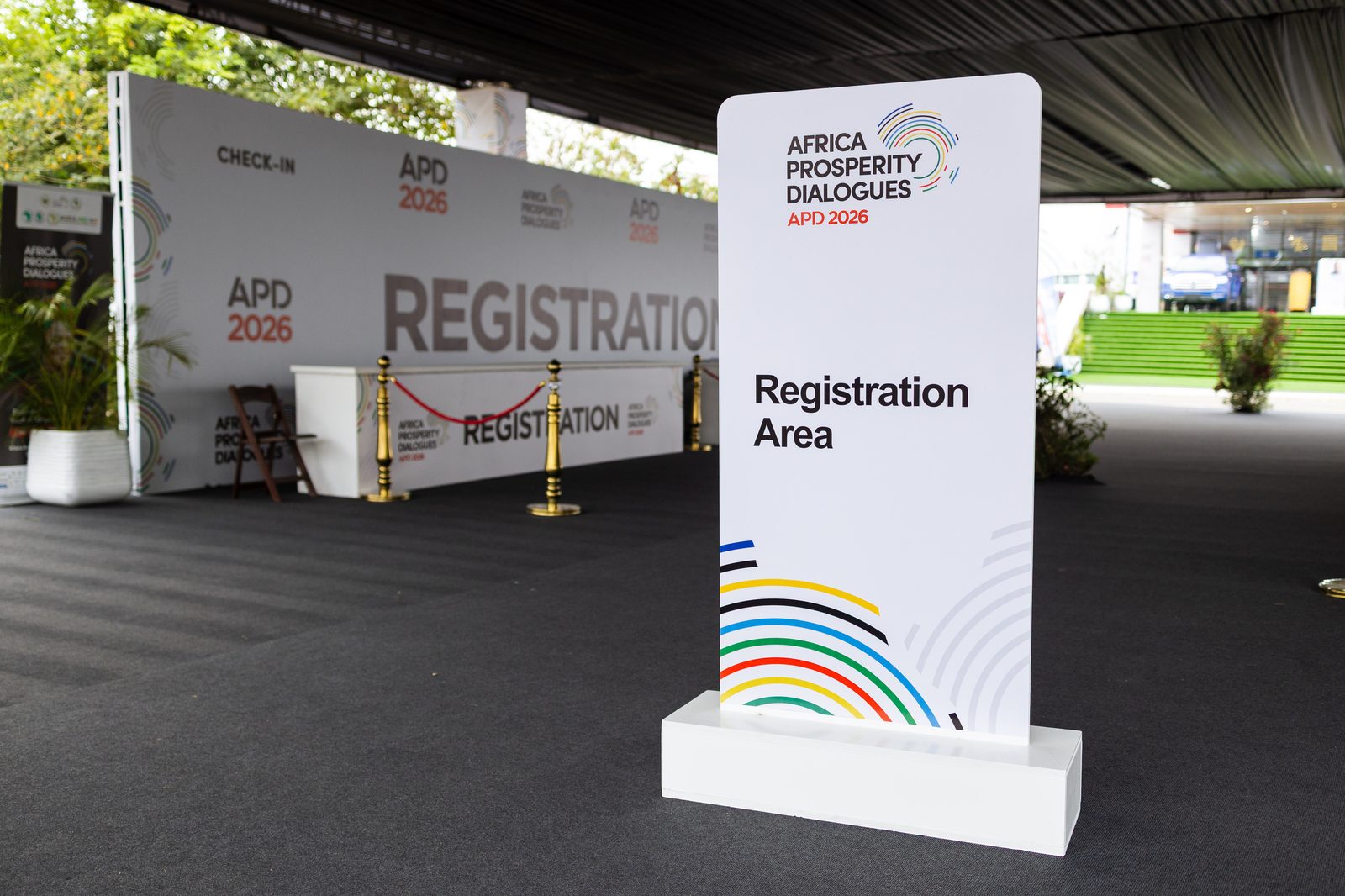Delegate registration environment