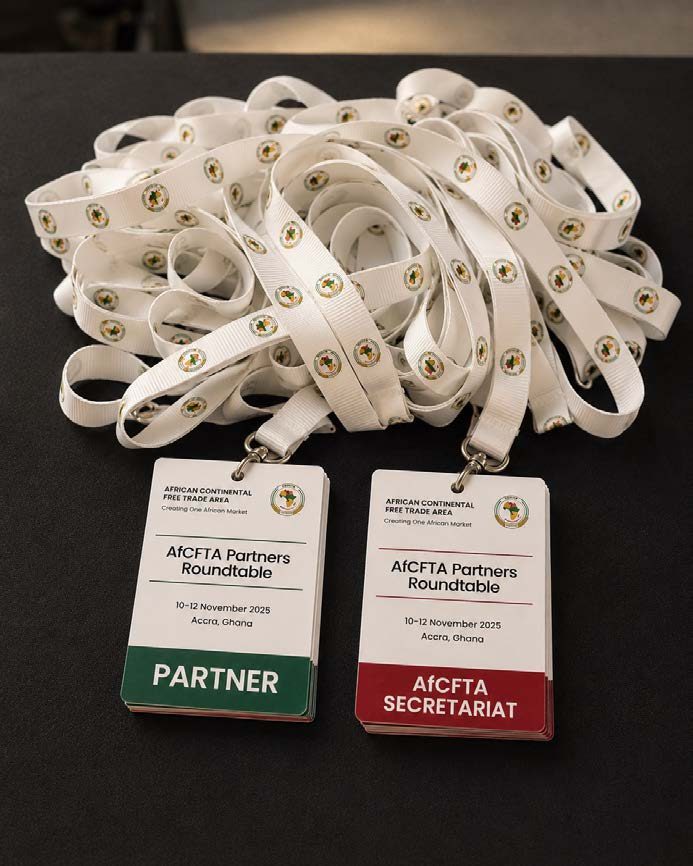 Delegate lanyards and materials